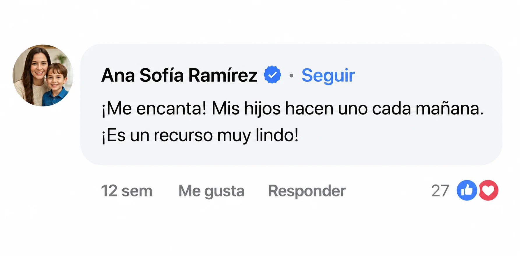 Testimonio de Ana Sofía Ramírez sobre el uso del material